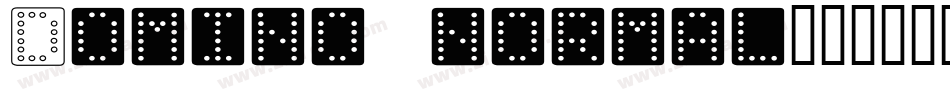 Domino normal字体转换